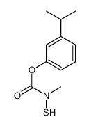 (3-propan-2-ylphenyl) N-methyl-N-sulfanyl-carbamate结构式