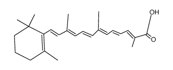 12'-apo-β-caroten-12'-oic acid结构式