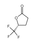 (-)-(R)-5-trifluoromethyldihydrofuran-2-one结构式