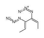 3,4-diazidohexa-2,4-diene结构式