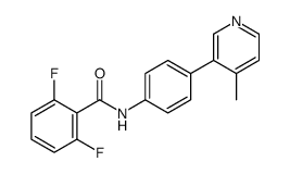 2,6-difluoro-N-[4-(4-methylpyridin-3-yl)phenyl]benzamide Structure