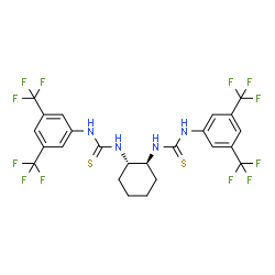 N,N'-(1S,2S)-1,2-环己二基双[N'-[3,5-双(三氟甲基)苯基]硫脲图片