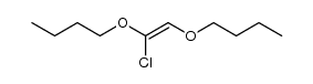 1,2-dibutoxy-1-chloro-ethene Structure