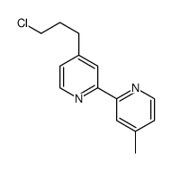 2-[4-(3-chloropropyl)pyridin-2-yl]-4-methylpyridine Structure