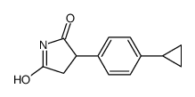 3-(4-cyclopropylphenyl)pyrrolidine-2,5-dione结构式