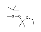 Silane, (1,1-dimethylethyl)[(1-ethoxycyclopropyl)oxy]dimethyl- (9CI) picture