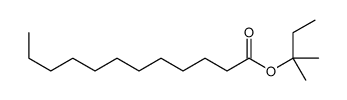 tert-Pentyl laurate结构式