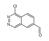 1-Chloro-6-phthalazinecarbaldehyde结构式