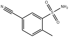 5-cyano-2-methylbenzene-1-sulfonamide Structure