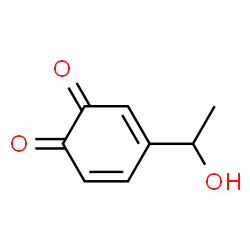 3,5-Cyclohexadiene-1,2-dione, 4-(1-hydroxyethyl)- (9CI) picture