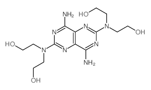 Ethanol,2,2',2'',2'''-[(4,8-diaminopyrimido[5,4-d]pyrimidine-2,6-diyl)dinitrilo]tetrakis-结构式