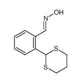 2-(1,3-dithian-2-yl)benzaldehyde oxime Structure