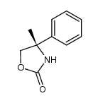 (S)-4-methyl-4-phenyloxazolidin-2-one结构式