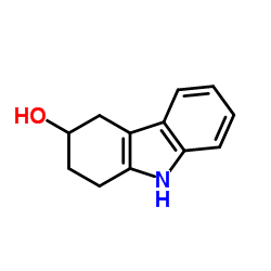 2,3,4,9-四氢-1H-咔唑-3-醇结构式