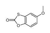 5-methoxy-1,3-benzoxathiol-2-one结构式