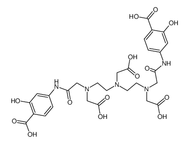 (hoocch2)(4-hooc-3-ho-c6h3nhcoch2)nch2ch2n(ch2cooh)ch2ch2n(ch2cooh)(ch2conhc6h3-3-oh-4-cooh) Structure