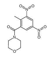 4-(3,5-dinitro-2-methyl-benzoyl)-morpholine Structure