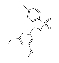 3,5-dimethoxybenzyl toluene-p-sulfonate结构式