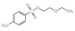 2-ETHOXYETHYL P-TOLUENESULFONATE Structure