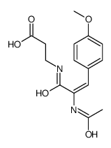 3-[[(Z)-2-acetamido-3-(4-methoxyphenyl)prop-2-enoyl]amino]propanoic ac id picture