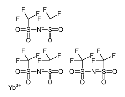 YTTERBIUM(III) TRIFLUOROMETHANESULFONIM& structure