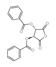 (+)-dibenzoyl-l-tartaric anhydride Structure