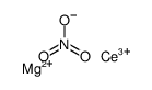 CEROUS MAGNESIUM NITRATE, HYDRATED structure