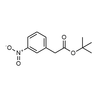 2-(3-硝基苯基)乙酸叔丁酯结构式