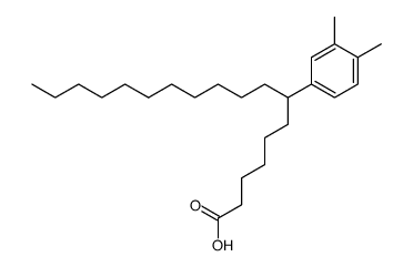 7-(3,4-Dimethyl-phenyl)-stearinsaeure Structure