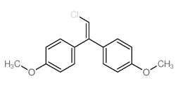 1-[2-chloro-1-(4-methoxyphenyl)ethenyl]-4-methoxy-benzene Structure