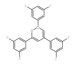 2,4,6-Tris(3,5-Difluorophenyl)boroxin结构式