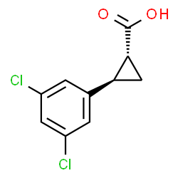 反式-2-(3,5-二氯苯基)环丙烷-1-羧酸图片