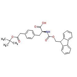(S)-2-((((9H-芴-9-基)甲氧基)羰基)氨基)-3-(4-(2-(叔丁氧基)-2-氧代乙基)苯基)丙酸图片