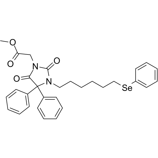 Anticancer agent 50结构式