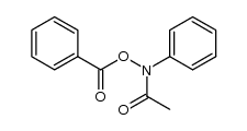 O-benzoyl-N-phenyl-acetohydroxamic acid Structure