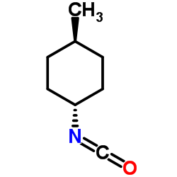 反式-4-甲基环己基异氰酸酯结构式