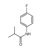 N-(4-氟苯基)异丁酰胺结构式