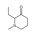 2-ethyl-1-methyl-piperidin-3-one Structure