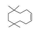 (Z)-5,5,8,8-tetramethylcyclodecenene结构式