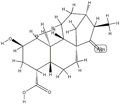 (4α)-2β-Hydroxy-15-oxo-19-norkauran-18-oic acid picture