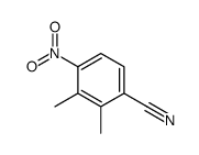 2,3-Dimethyl-4-nitrobenzonitrile Structure