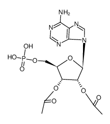 2',3'-diacetyladenosine Structure