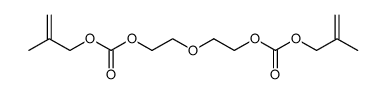 2,5,8-trioxa-nonanedioic acid dimethallyl ester Structure