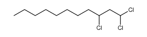 1,1,3-trichloro-undecane Structure