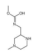 Carbamic acid, [(4-methyl-2-piperazinyl)methyl]-, methyl ester (9CI) picture