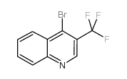 4-溴-3-三氟甲基喹啉结构式