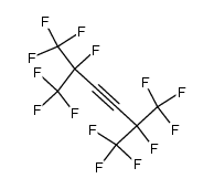 perfluoro-2,5-dimethylhex-3-yne Structure