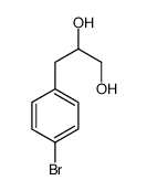 3-(4-bromophenyl)propane-1,2-diol Structure