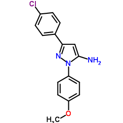 3-(4-Chlorophenyl)-1-(4-methoxyphenyl)-1H-pyrazol-5-amine picture