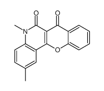 2,5-dimethylchromeno[3,2-c]quinoline-6,7-dione结构式